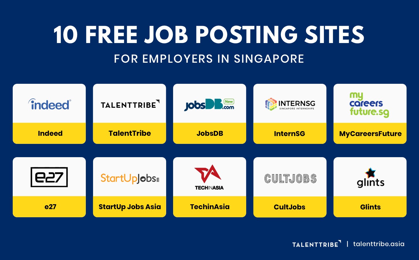 singapore job portals list